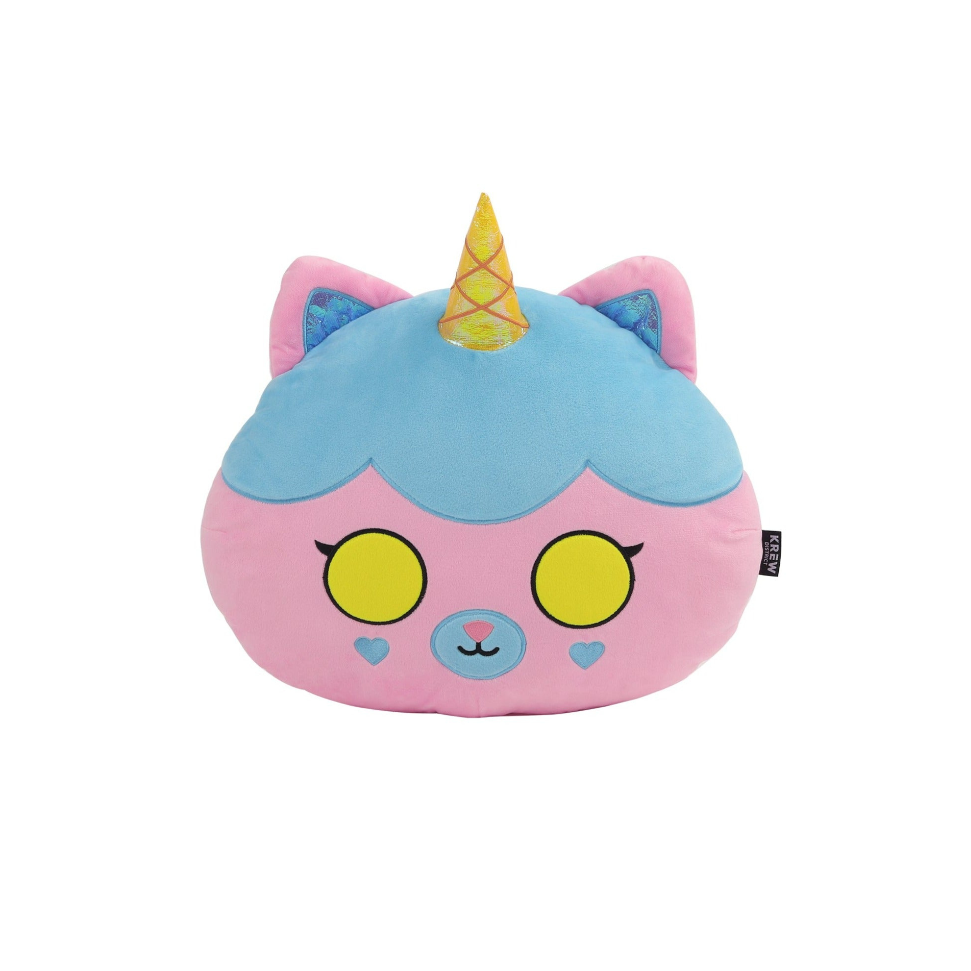 ELLY RAINBOW クッション RAINBOW TEDDY HEAD PILLOW CUSHION – KREW DISTRICT