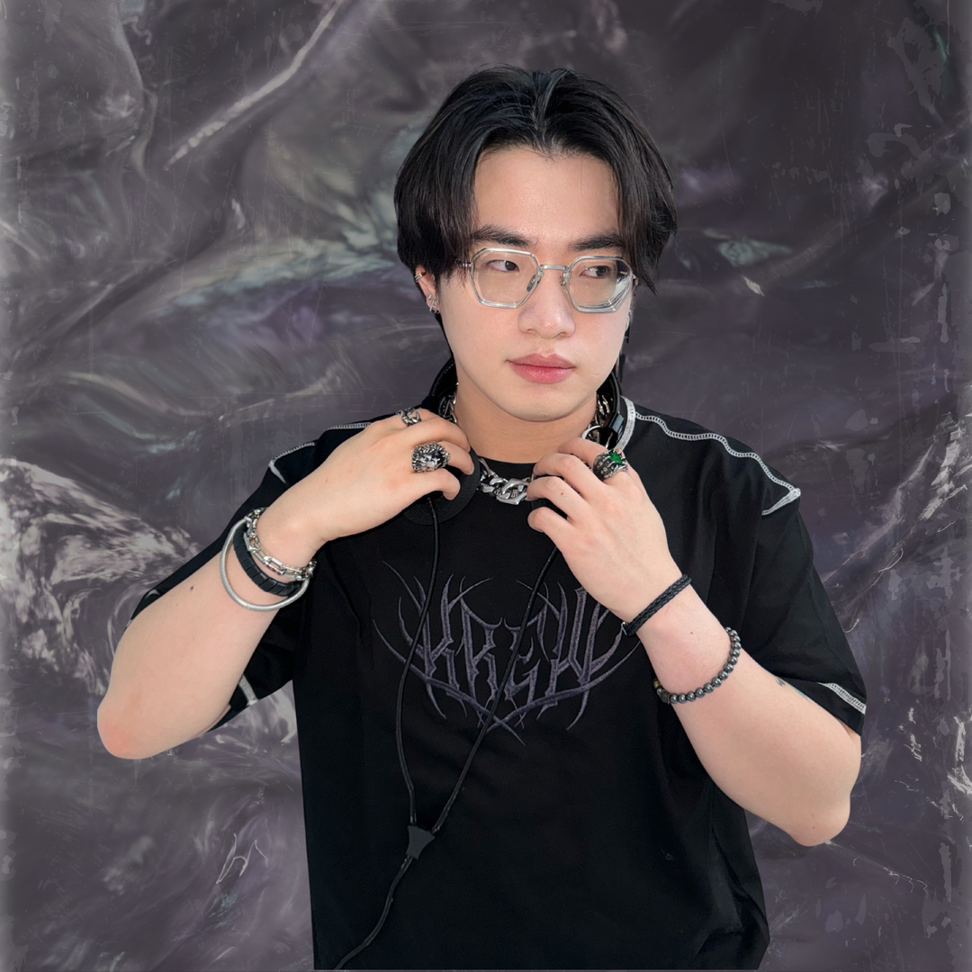 KREW2K Contrast Oversized Tee