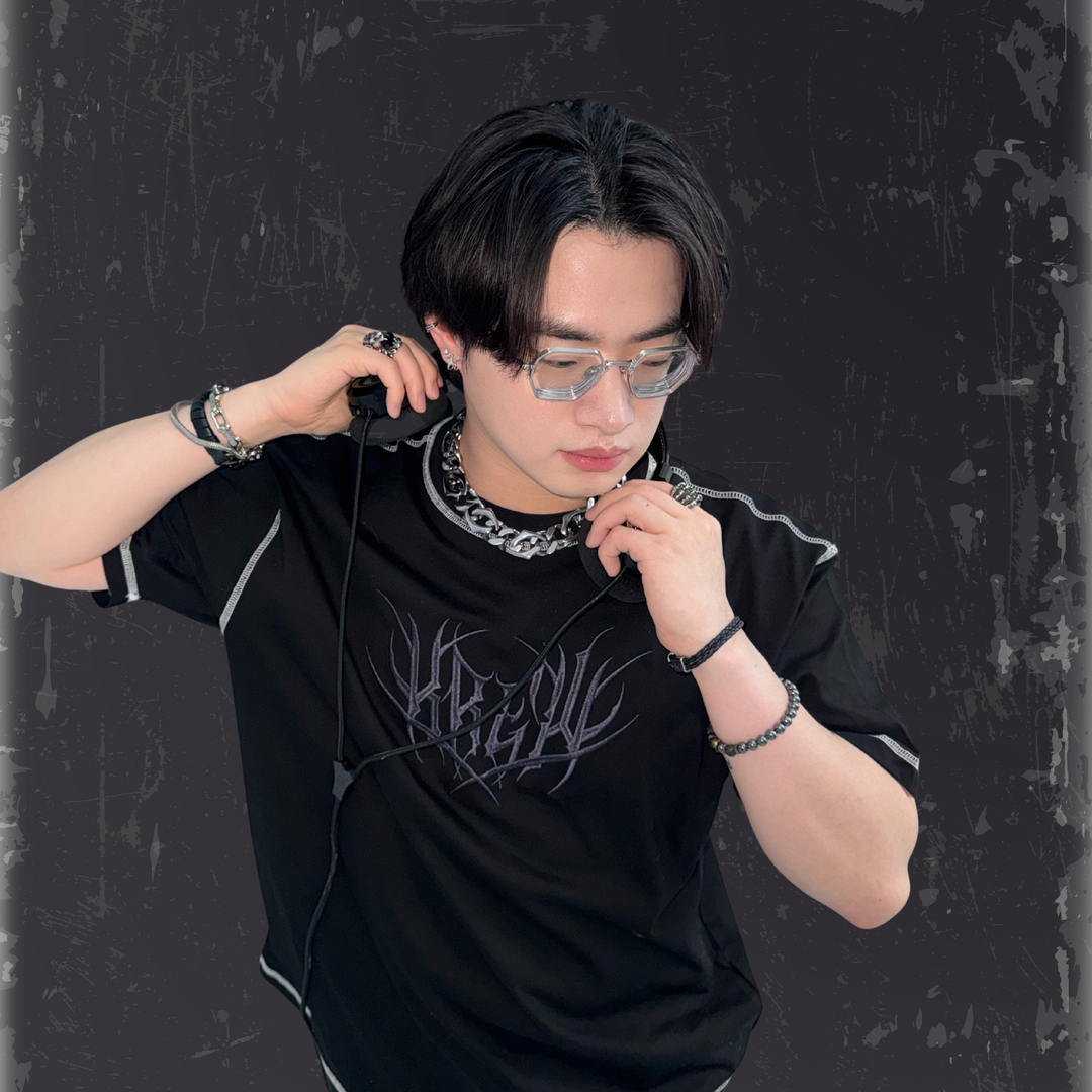 KREW2K Contrast Oversized Tee