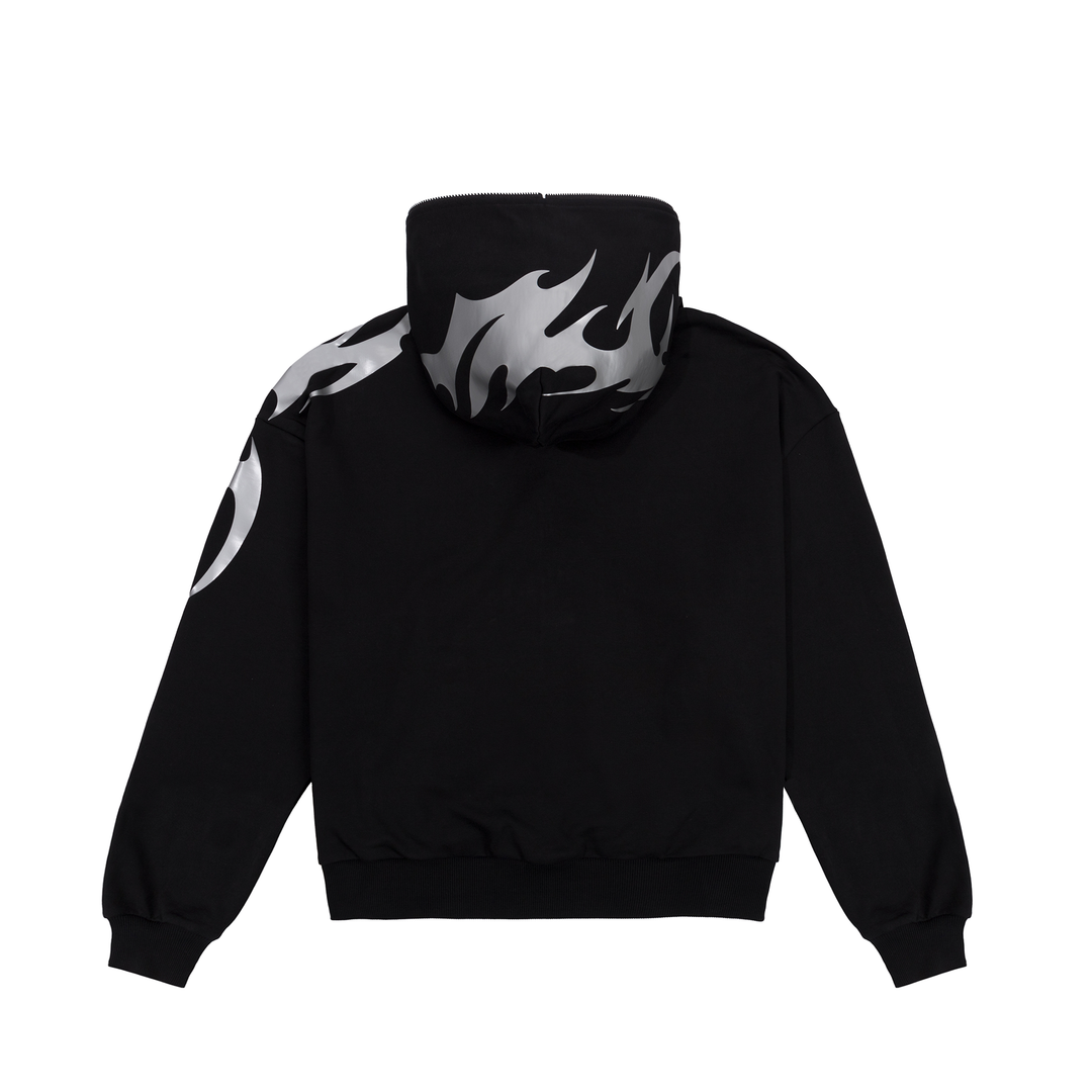 KREW2K Rhinestone Zip-Up Hoodie