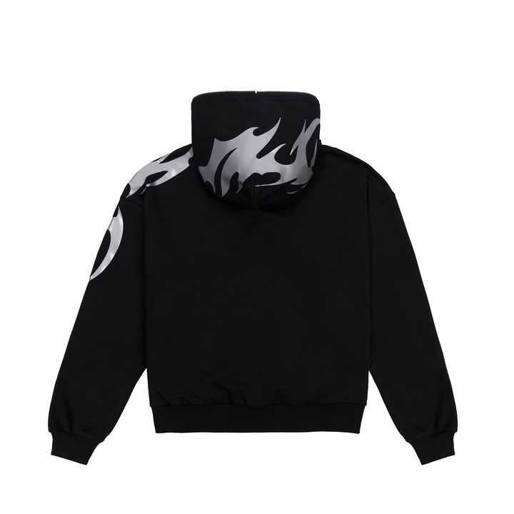 KREW2K Rhinestone Zip-Up Hoodie
