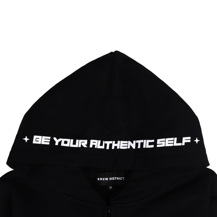 AUTHENTIC ZIP UP HOODIE