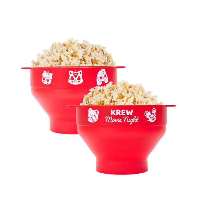KREW Popcorn Party Bowl