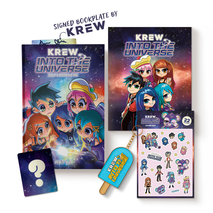 KREW: INTO THE UNIVERSE  Bundle 2: Ultimate KF Pack (Ltd Edition) -SIGNED BY KREW