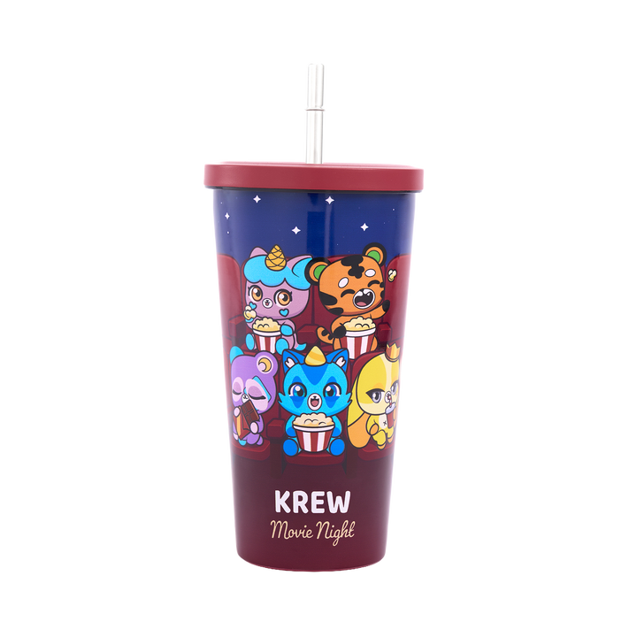 KREW Movie Night Tumbler