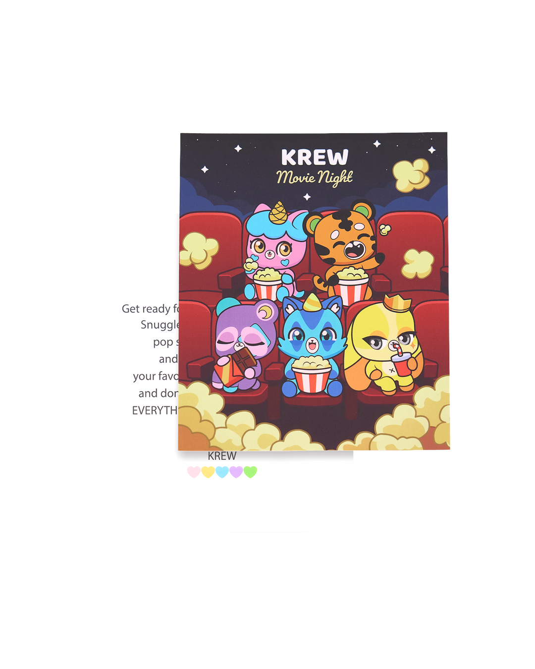 KREW Movie Night Postcard