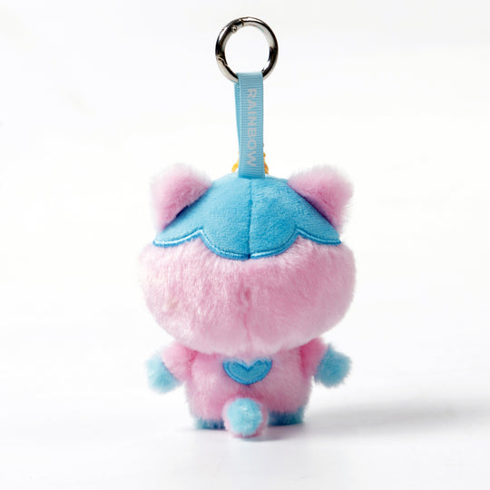 Rainbow Teddy Keychain – KREW DISTRICT