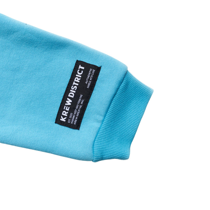 COLOR BLOCK ME HOODIE - BLUE