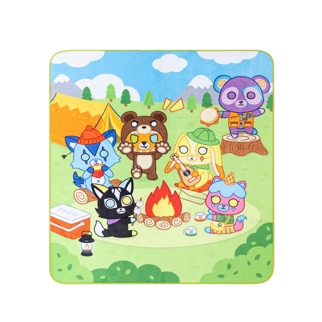 CAMP KREW TEDDY BLANKET