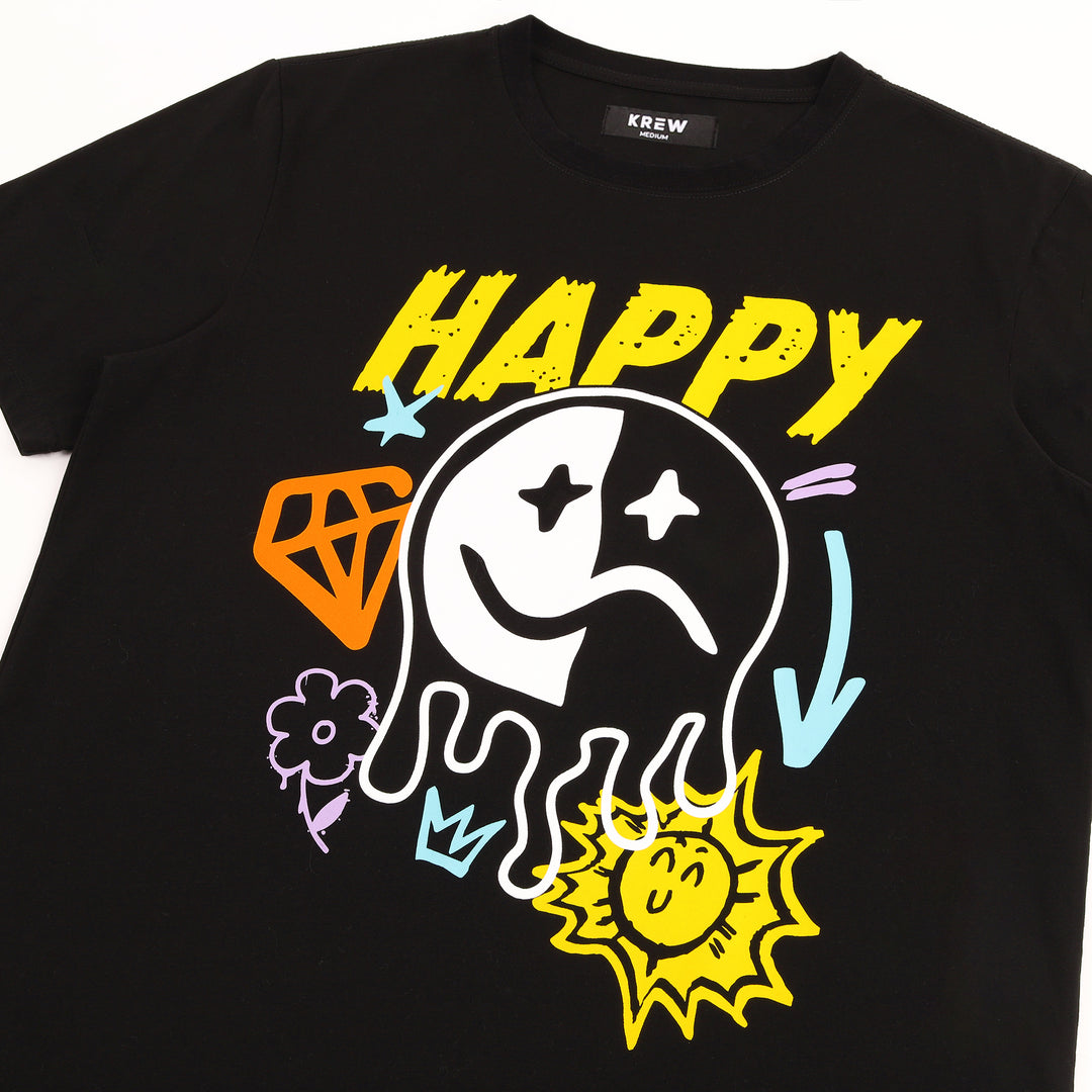 GRAFFITI BLACK TEE