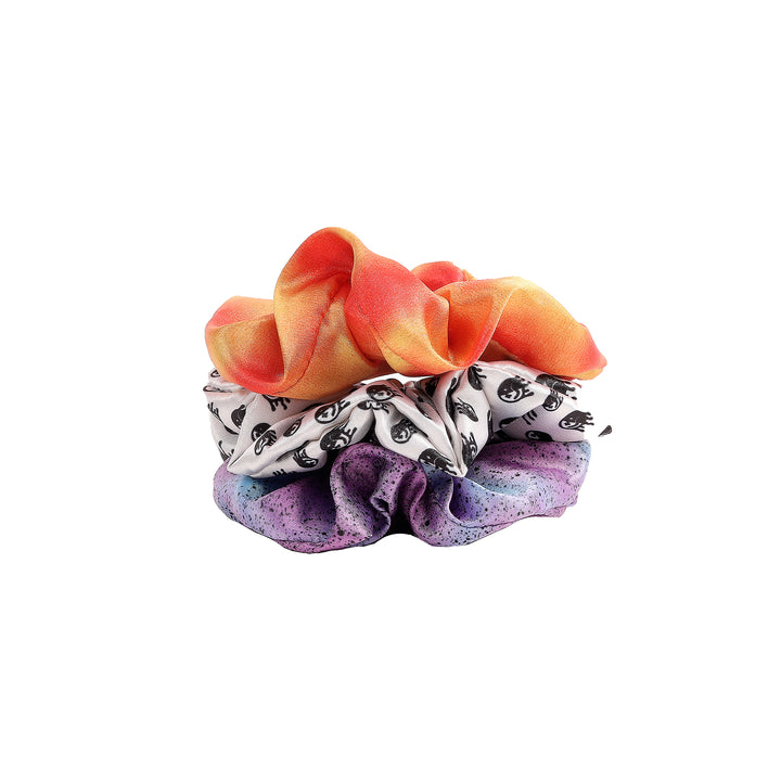 GRAFFITI SCRUNCHIES - 3 PACK