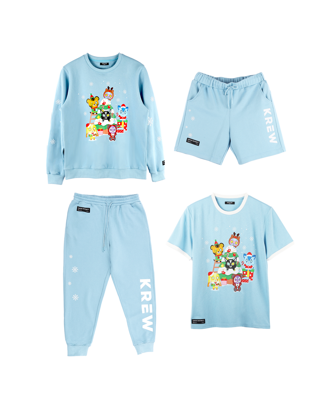 HOLIDAY TEDDY COZY CREWNECK