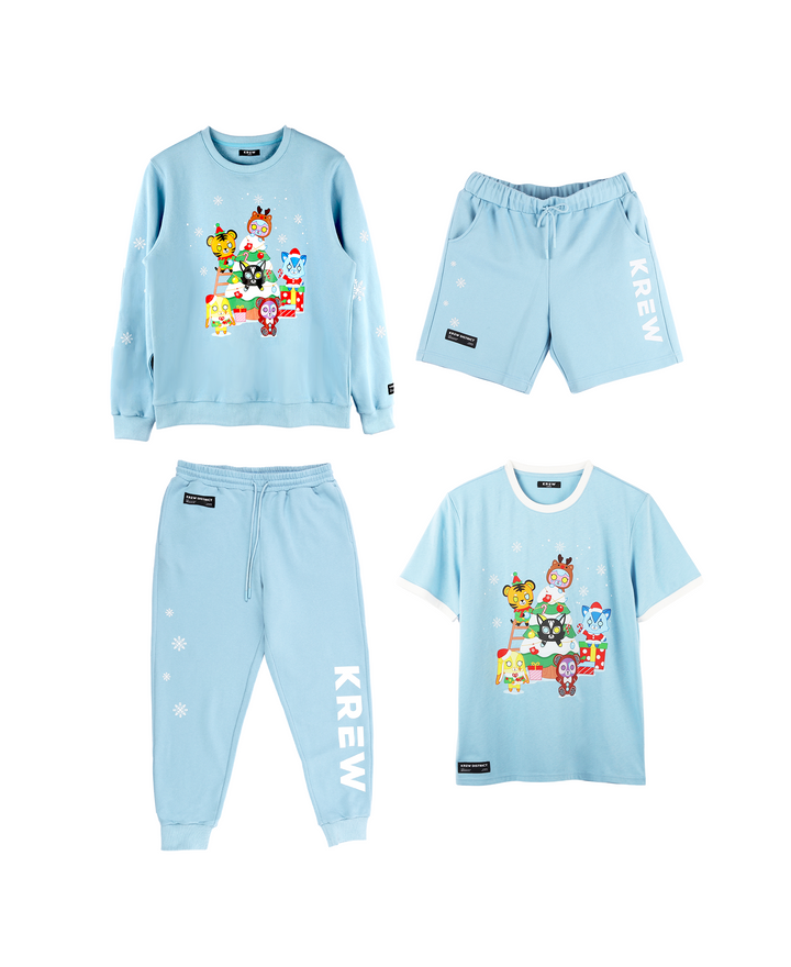 HOLIDAY TEDDY COZY CREWNECK