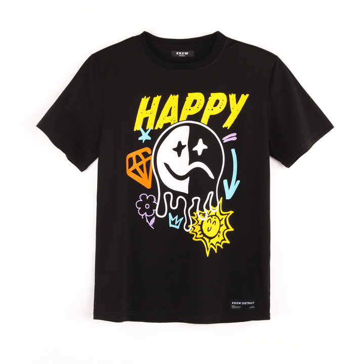GRAFFITI BLACK TEE