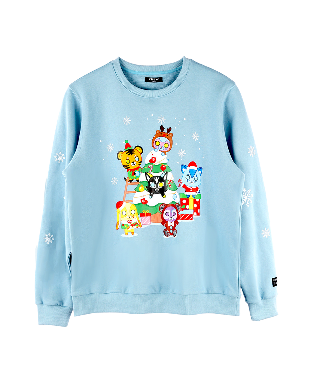 HOLIDAY TEDDY COZY CREWNECK