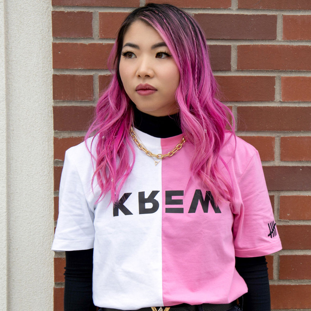 COLORBLOCK ME TEE - PINK