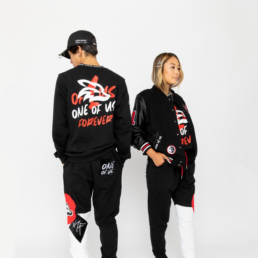 KREW District One Of Us Crewneck Sweatshirt