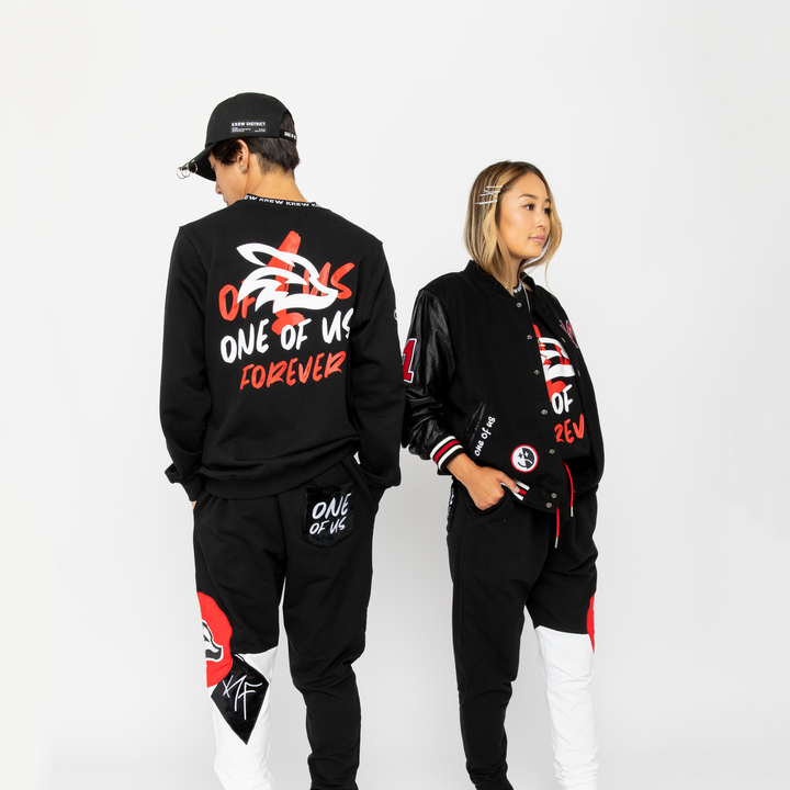 KREW District One Of Us Crewneck Sweatshirt