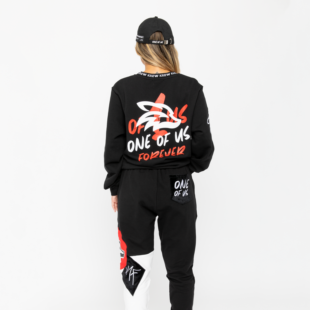 KREW District One Of Us Crewneck Sweatshirt